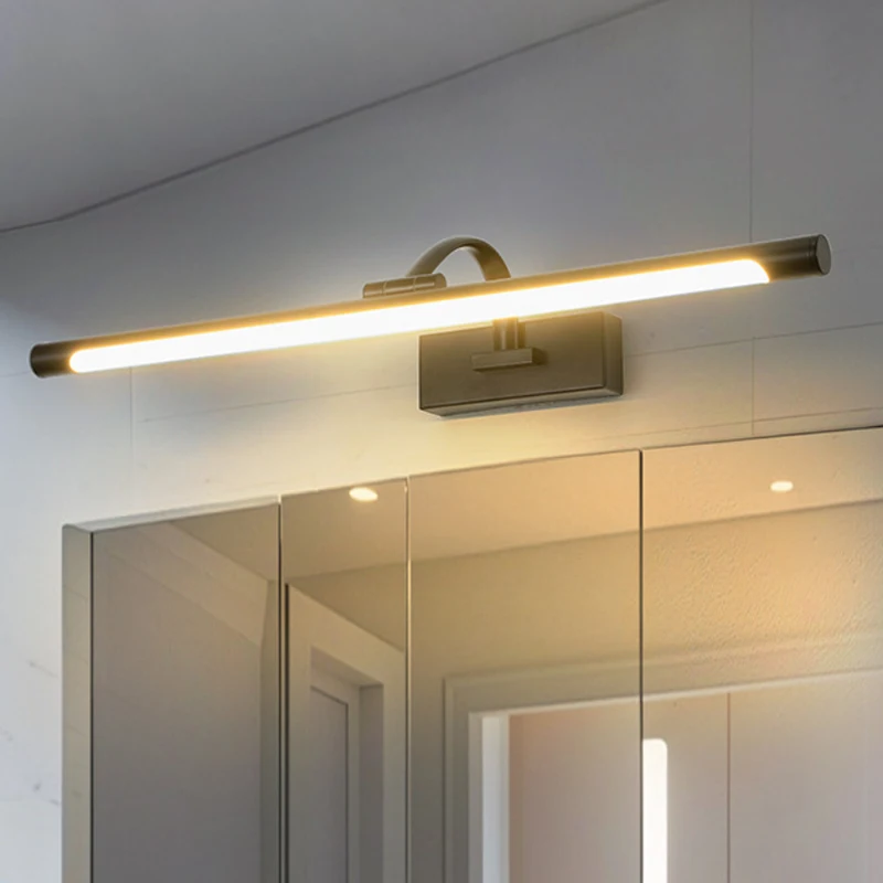 

New LED mirror headlights gallery lighting modern and minimalist bathroom bathroom washbasin makeup mirror lighting wall light