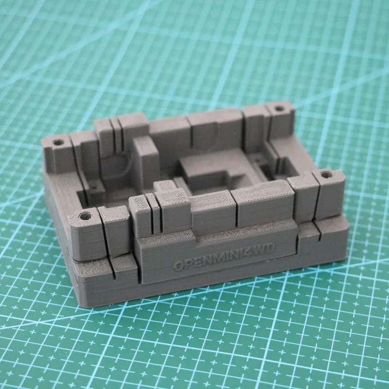 1Set 3D Printed MS Chassis Cutting Tool for Tamiya 4WD Car Model Internal Shock Absorber Cutting Die DIY Handmade Mold