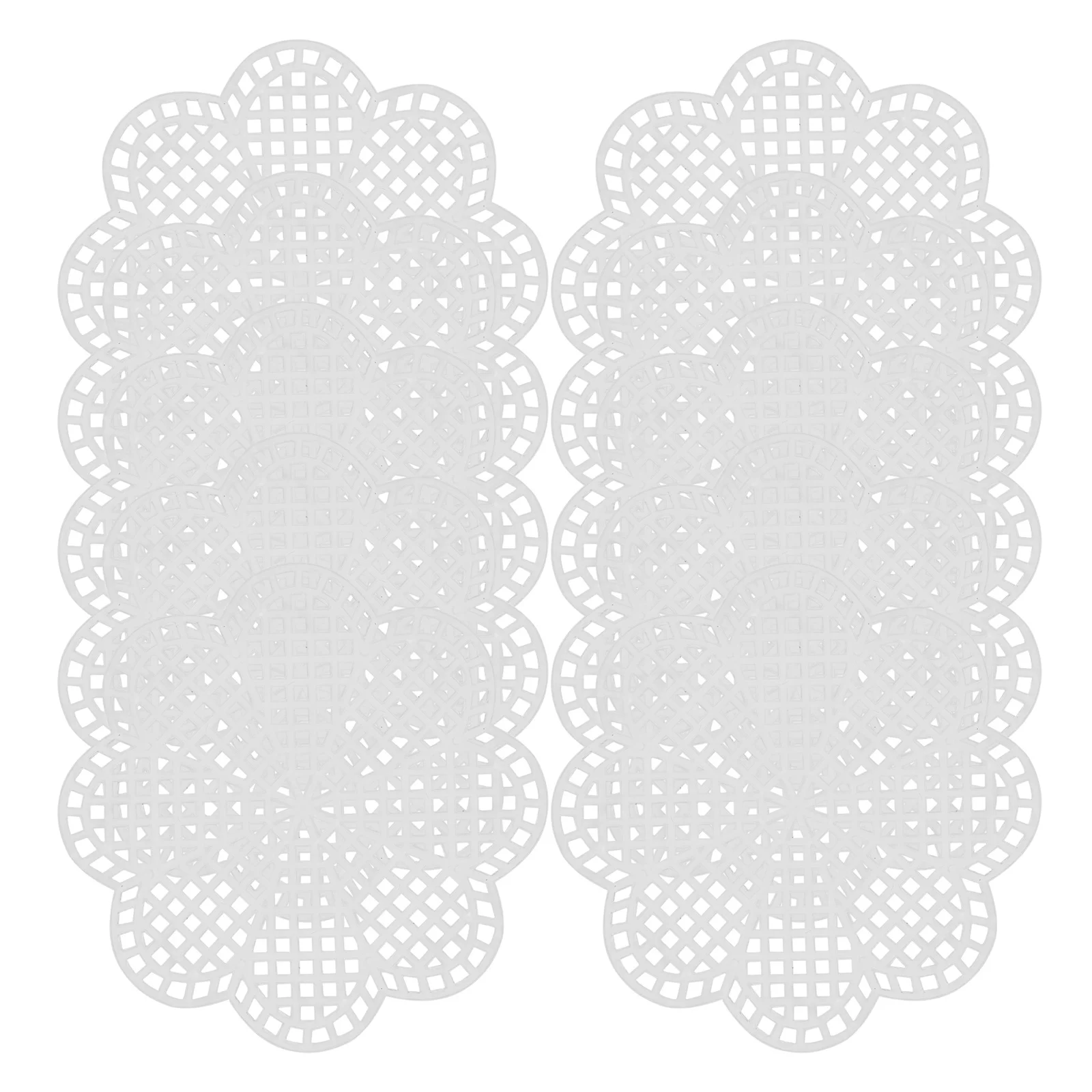 

10Pcs Plastic Mesh Sheets Breathable Creative Craft Sewing Sheets for DIY Crochet Knitting Quilting Projects Plastic Mesh Sheet