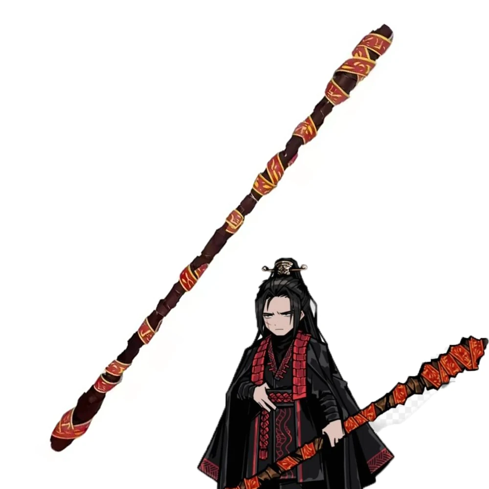 

Game Limbus Company Jia Qiu Cosplay Staff Props Replica of Weapons 70'' for Anime Halloween Christmas Fancy Party Accessories