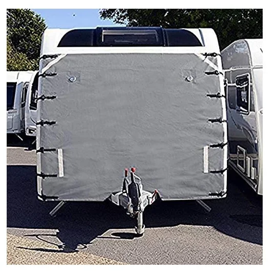 Waterproof Caravan Front Towing Cover Chip Protector With Led Guards Lights, Front Towing Cover Car-Covers