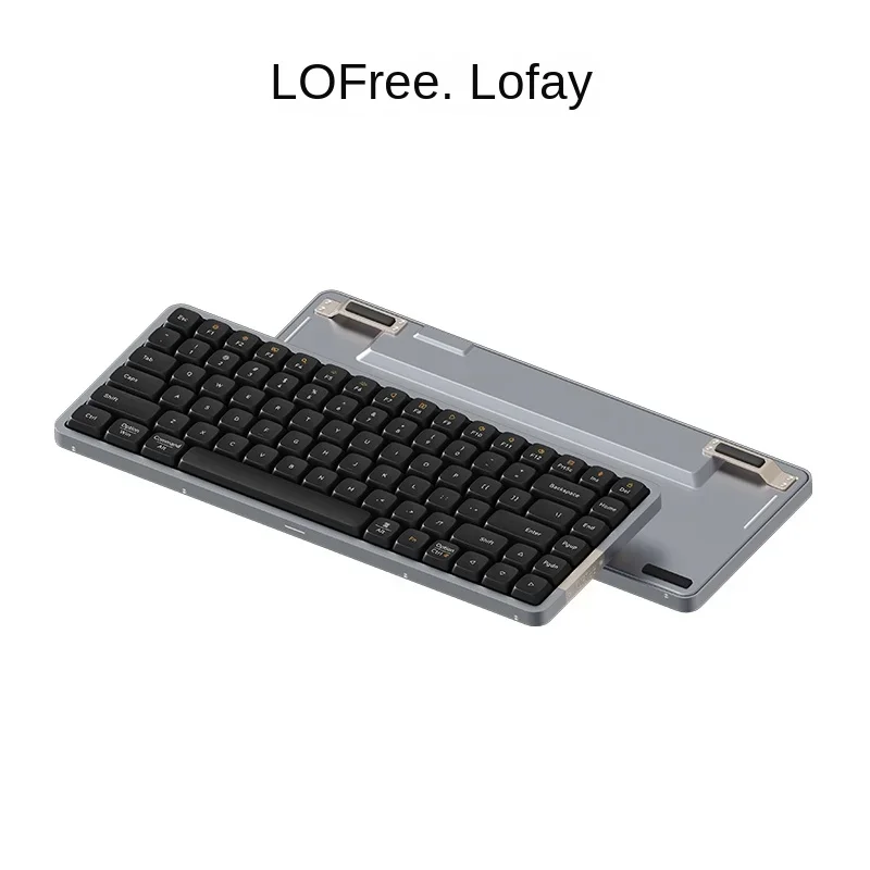 Lofree100 Low axis mechanical keyboard Aluminum Glob Wireless Bluetooth office is extremely easy to carry games