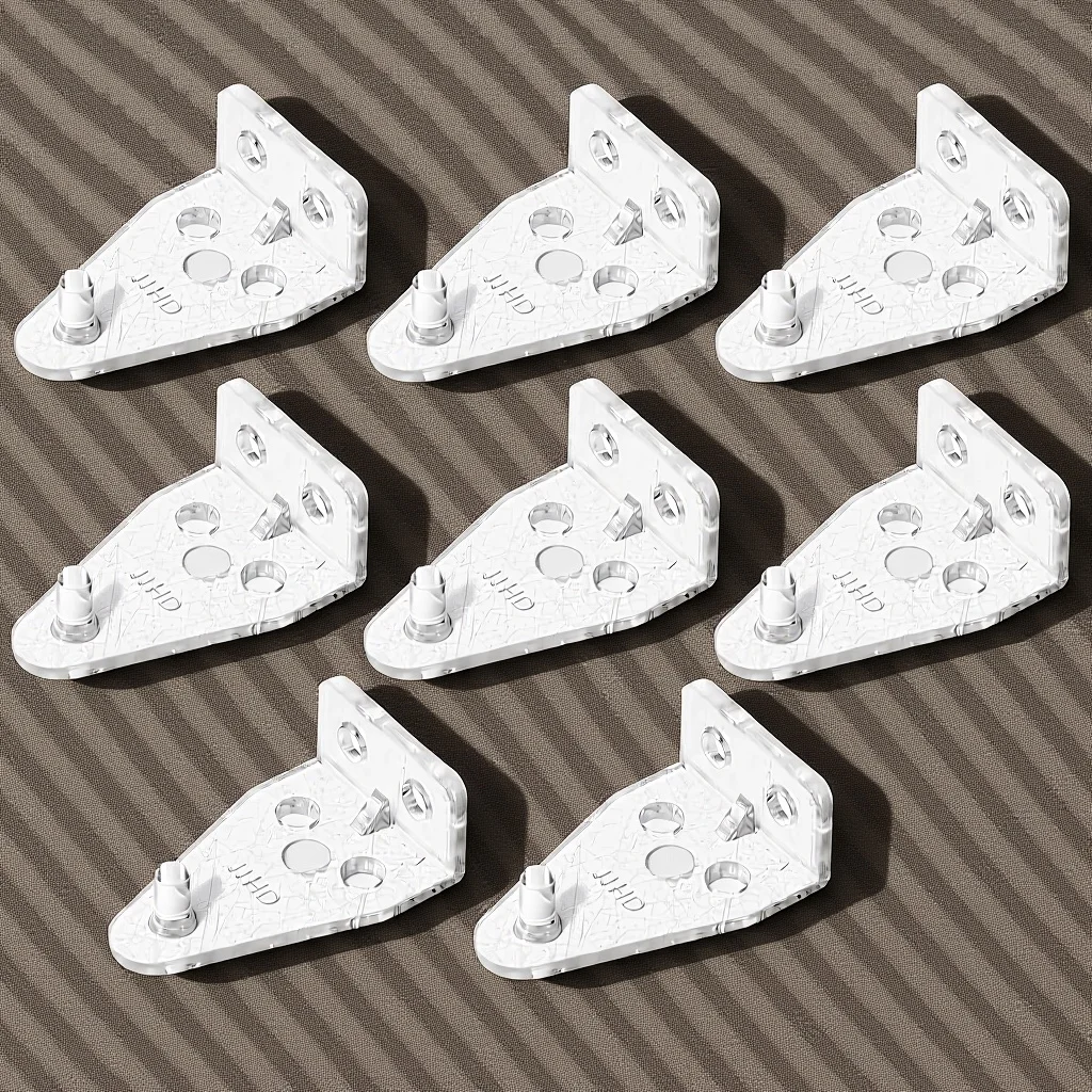 

8Pcs Curtain Roller Hook Set Compact Design Strong Material for Blinds Tilt Mechanism Secure Adjustment Convenient Use