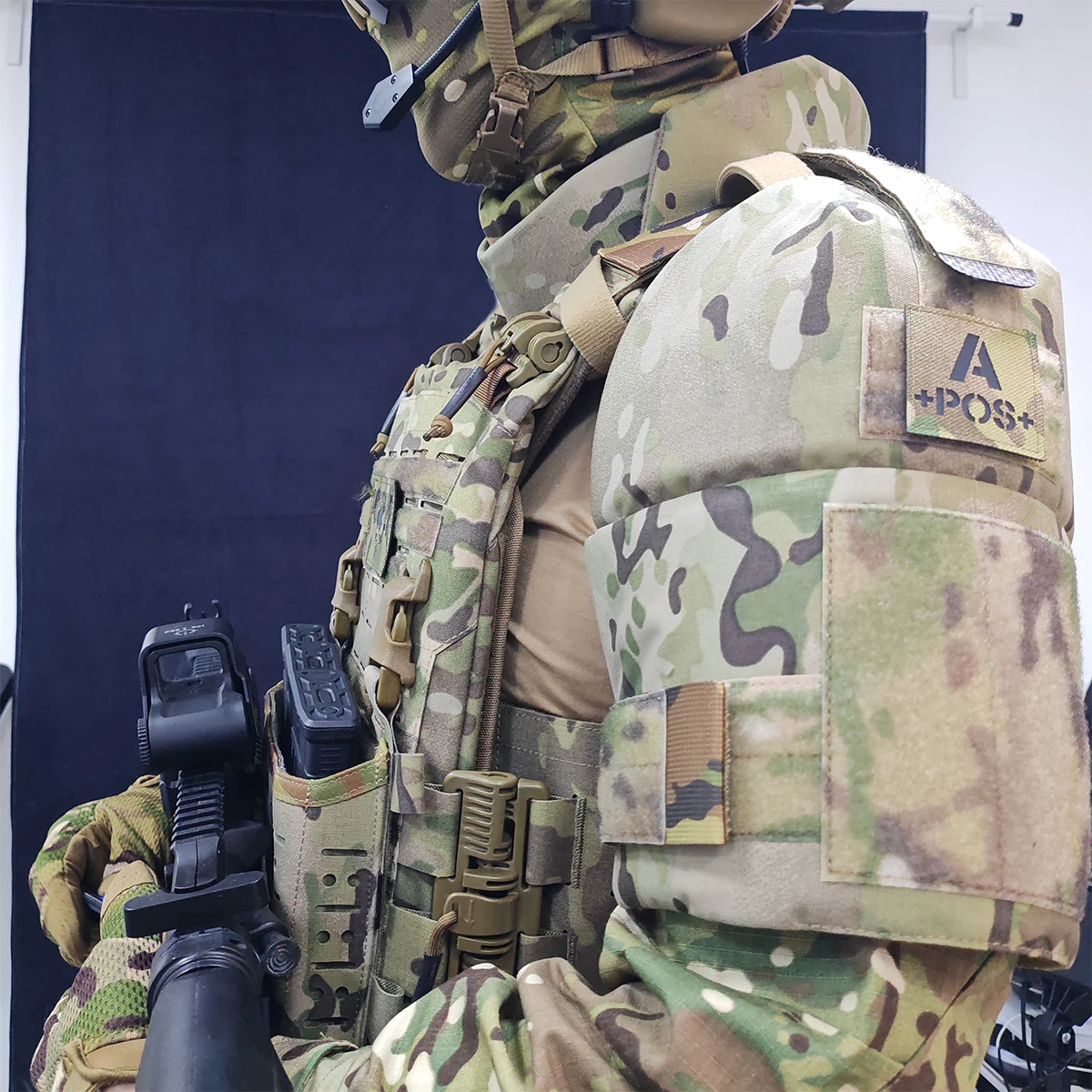 Tactical Shoulder Armor Pads Military Vest Accessories Hunting Equipment Expandable Detachable Adjustable Airgun Protective Gear