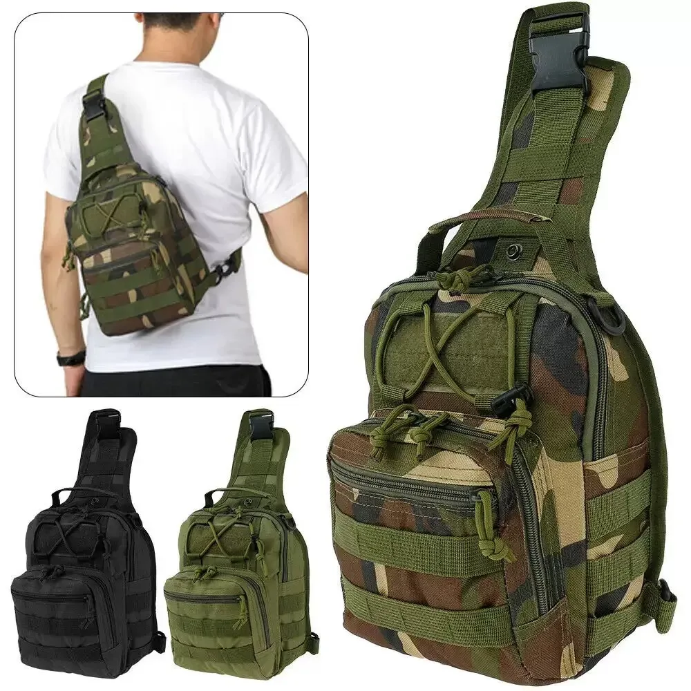 

Cycling outdoor sports small chest bag one shoulder cross the outdoor chest hanging small hamburger chest bag is lightweight