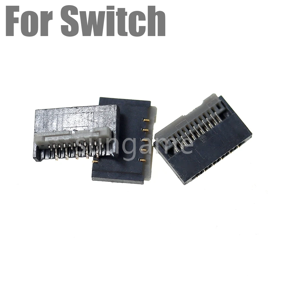 

10 шт. для Nintendo Switch железнодорожный слайдер, разъем, интерфейс, детали для обслуживания направляющих для переключателя