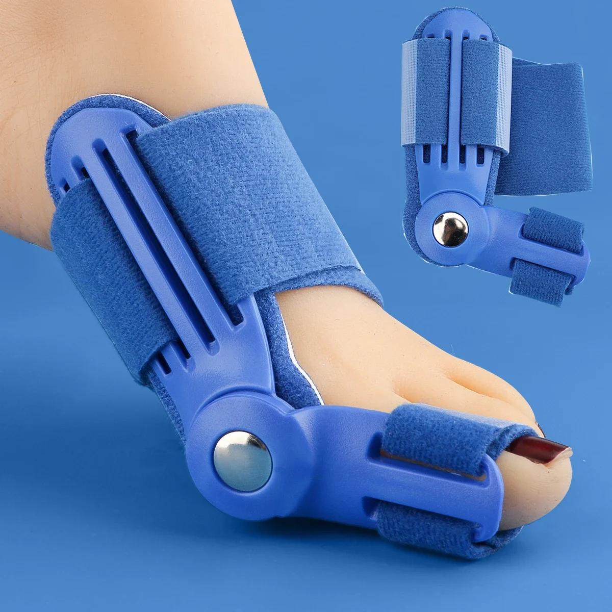 

1pcs Orthopedic Bunion Corrector Device Foot Relief Hallux Valgus Toe Correction Pedicure Feet Bone Thumb Adjuster Foot Massager