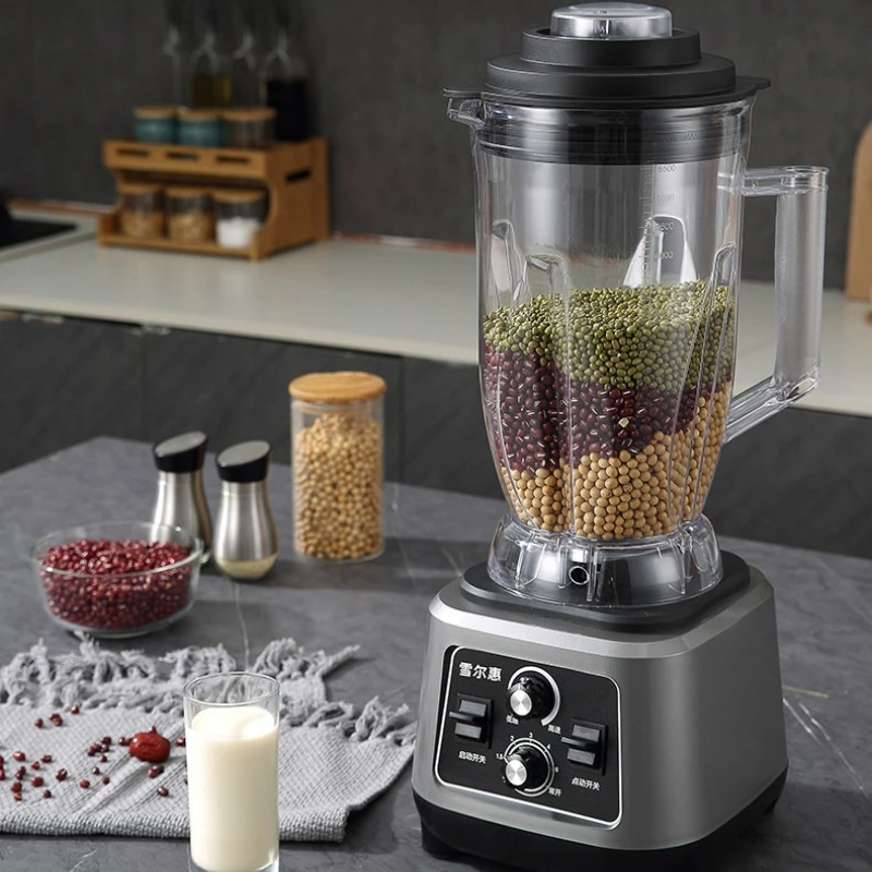 6L Commercial Soy Milk Maker for Breakfast Shop, Fresh Grinding, Filter-Free, High Power Large Capacity Wall Breaking Blender