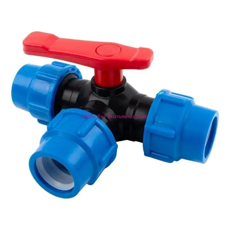 Zeit verwenden 3 Wege runde Ventile für einen effizienten Wasserbewirtschaftungsdurchmesser 32 mm C7AC