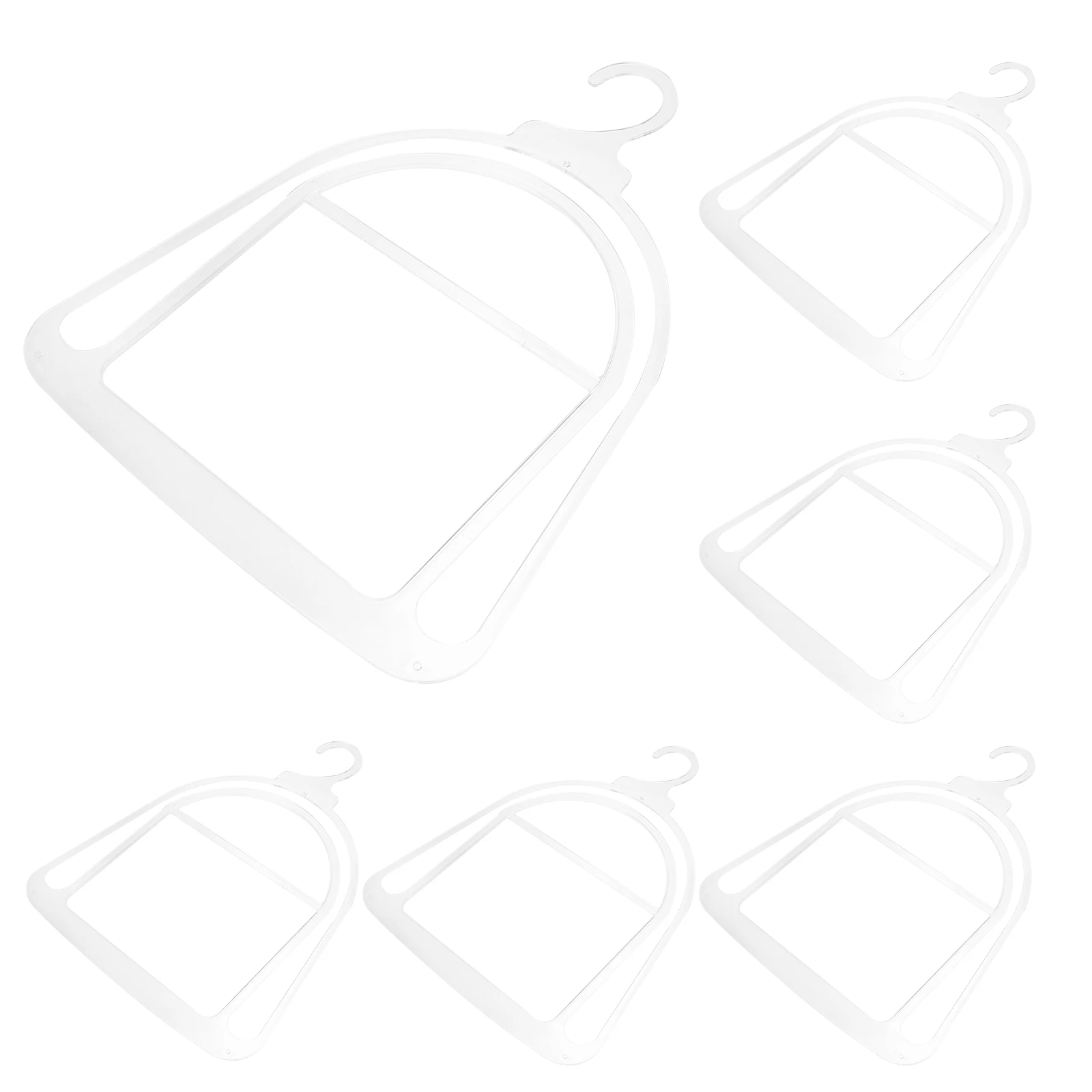 

10pcs Rack Organizer Baseball Cap Hanger Storage Hooks Clear Hat Storage Organizer Fall Winter Home Hat Hanger Solutions