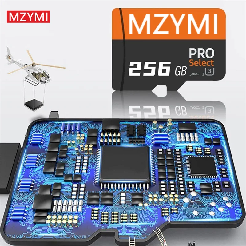 Карта памяти MZYMI XC TF Card 1TB Pro Select, высокоскоростная флэш-карта 16 512GB, расширенная Память для Android