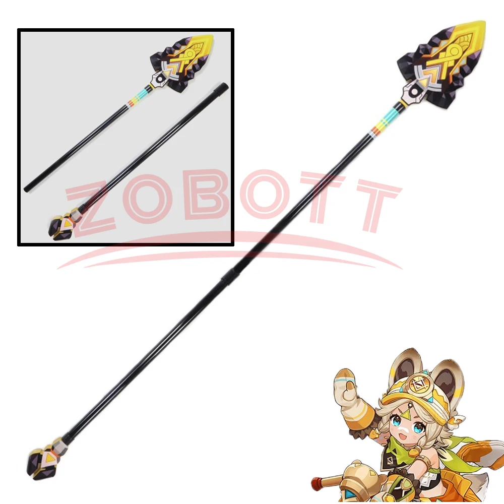 

180CM Kachina Genshin Impact Spear Cosplay Wig Props Weapons Halloween Carnival Christmas Party Cosplay Accessories Shoe