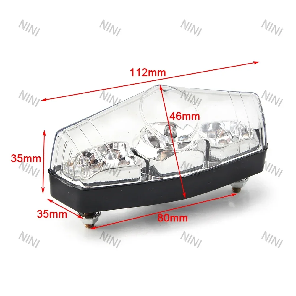 

Motorcycle For Harley for Honda for Kawasaki for Suzuki for ATV Dirt Bike/Scooter etc. Universal LED Integrated Rear Tail Light