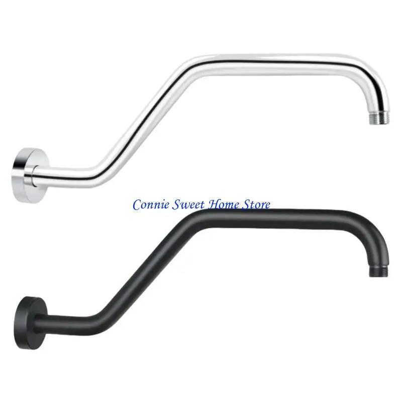 

LXAF Настенный кронштейн для душа из нержавеющей стали, матовый черный для использования дома и в отеле