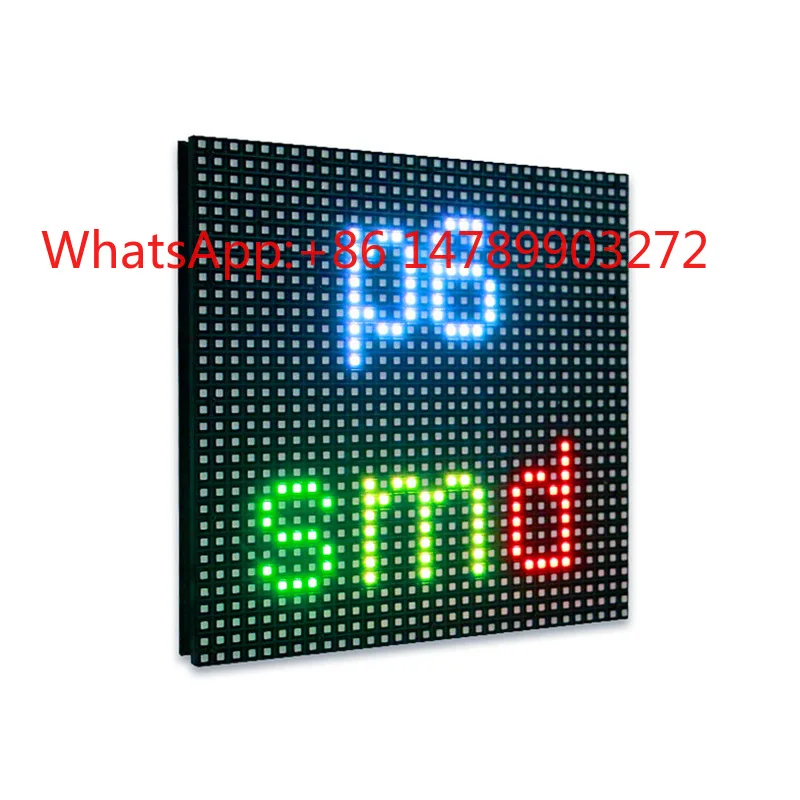 P6 Outdoor SMD3535 LED Display Module Waterproof High Visibility Commercial Advertising Billboard Panel
