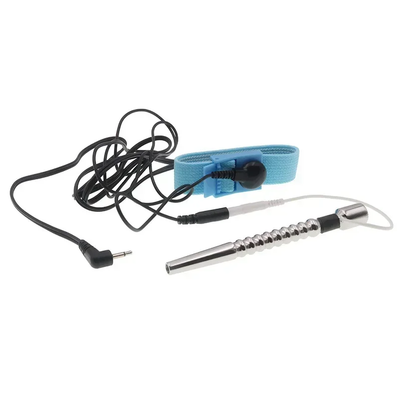 منتجات الجنس الأمير عصا السبر القسطرة الحصان العين عصا لعبة استثارة القضيب صدمة كهربائية مجرى البول موسع الجنس لعب للرجال #3