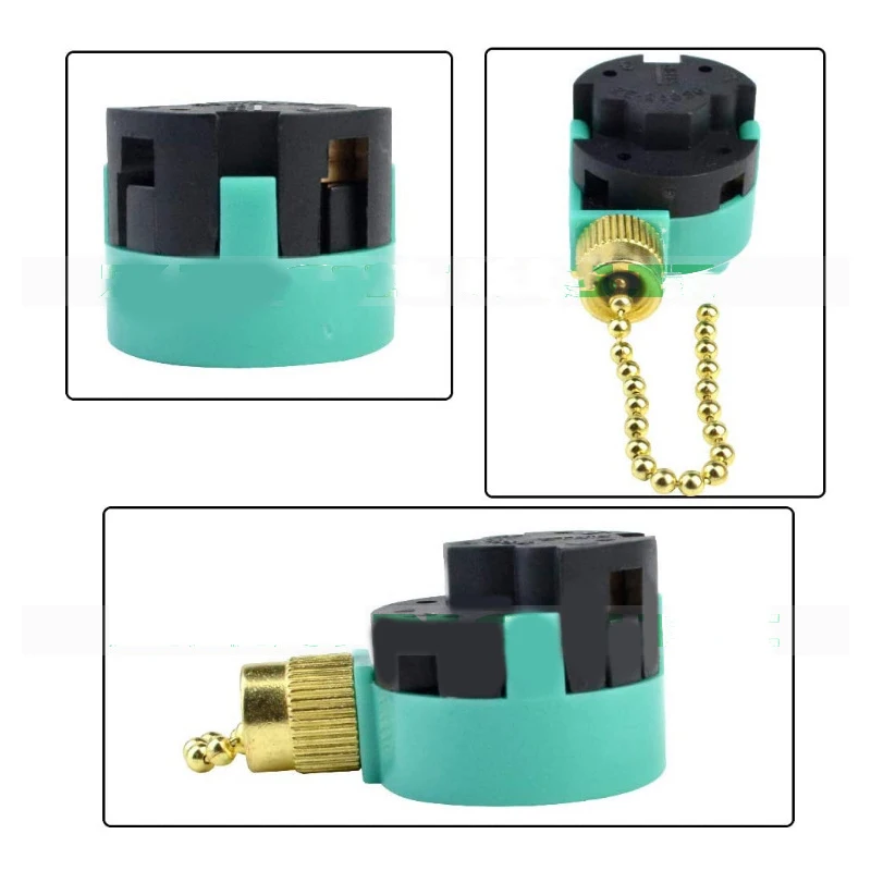 

Оптовая продажа, переключатель потолочного вентилятора, 3 скорости, 4 провода, ZE-268S6, переключатель управления скоростью цепи вентилятора