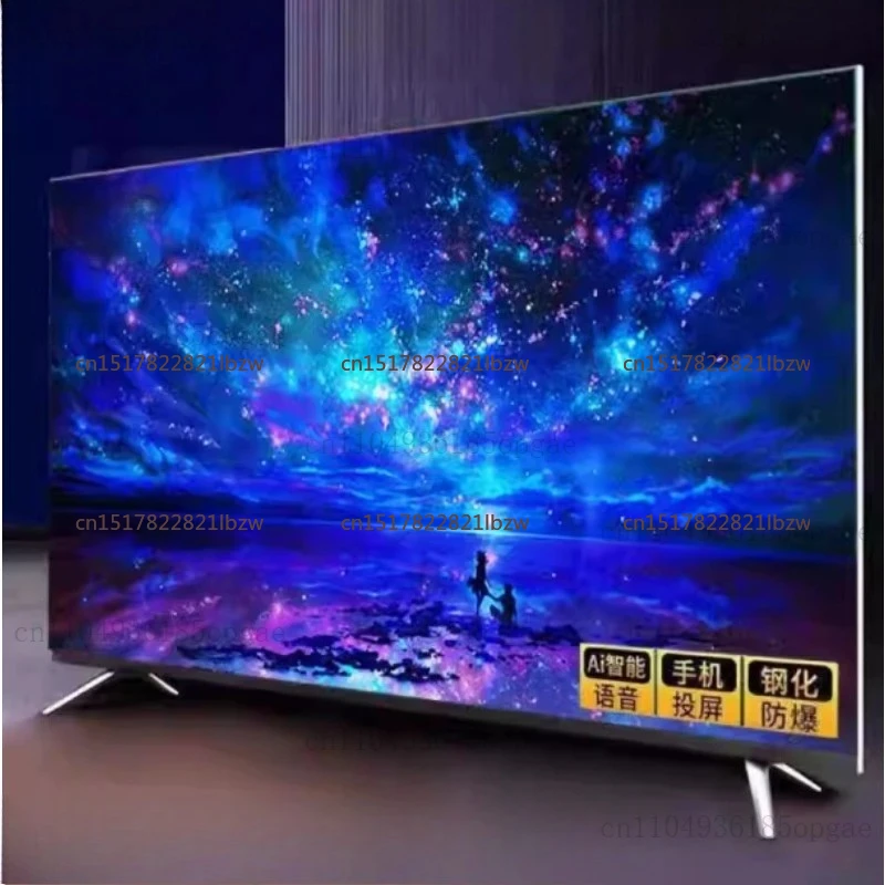 60-calowy bezramkowy Smart TV 8K Ultra HD, Android TV z funkcją AI i sterowaniem głosowym, HDR10+, do salonu, kina domowego i rozrywki.