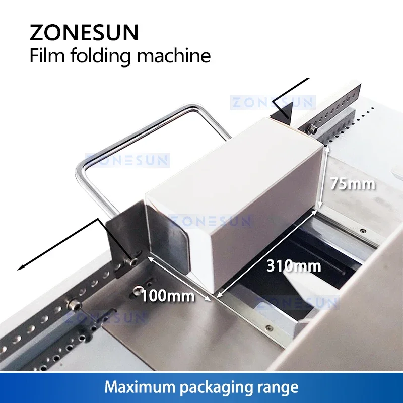 ZONESUN ZS-A3DP1 آلة تغليف الهاتف المحمول ذات الجانبين