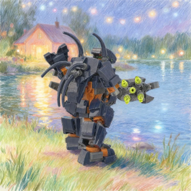 436pcs MOC Halo Infinite Hunter Space Model Building Toy Blocks Architecture Christmas Gifts Assemble Education Creative Idea