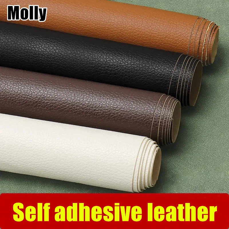 

Strong Adhesive Self-Adhesive Faux Leather Repair Patches Artificial Leather Sofa Seat Bedhead Furniture Renovation Stickers