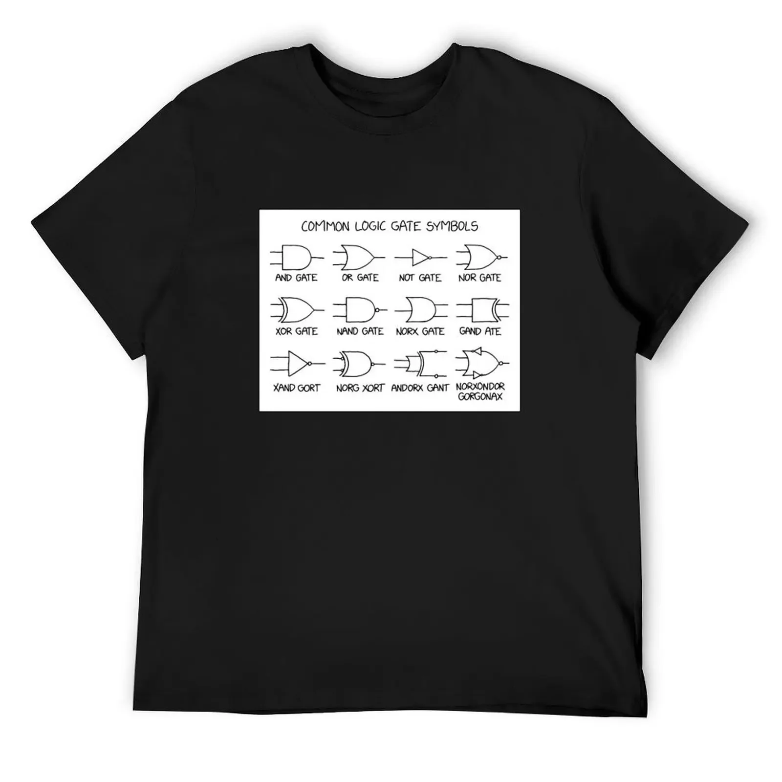 Logic Gates T-Shirt kawaii clothes shirts graphic for a boy shirts graphic tee funny t shirts for men