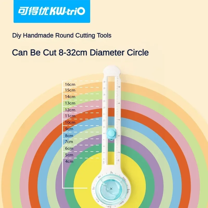 Imagem -02 - Cortador de Círculo de Papel Ajustável 360 Faca de Corte Redonda Ferramentas de Corte de Bússola Faça Você Mesmo para Artesanato de Cartão Papel Escritório Escola Papelaria