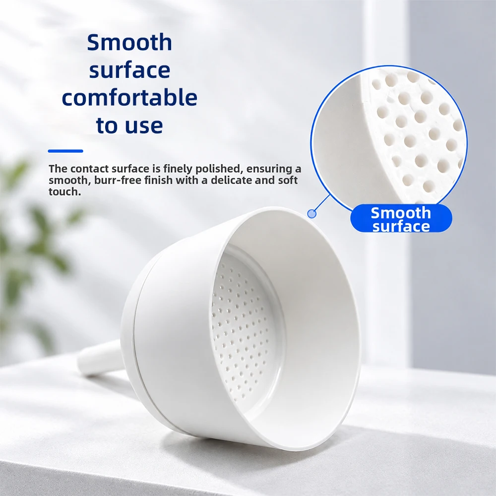 1pcs 60mm 75mm 90mm 130mm 150mm Plastic detachable filter funnel Resistant corrosion buchner funnel Detachable Filter Funnel