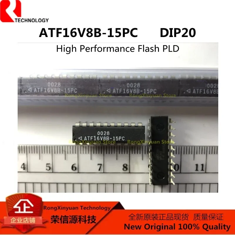 5Pcs AT89C2051-12PC AT89C2051 ATF16V8B-15PC ATF16V8B HEF4002BP HEF4002 HEF4046BP HEF4046 MM74HCT573N MM74HCT573 PT2399 100% novo
