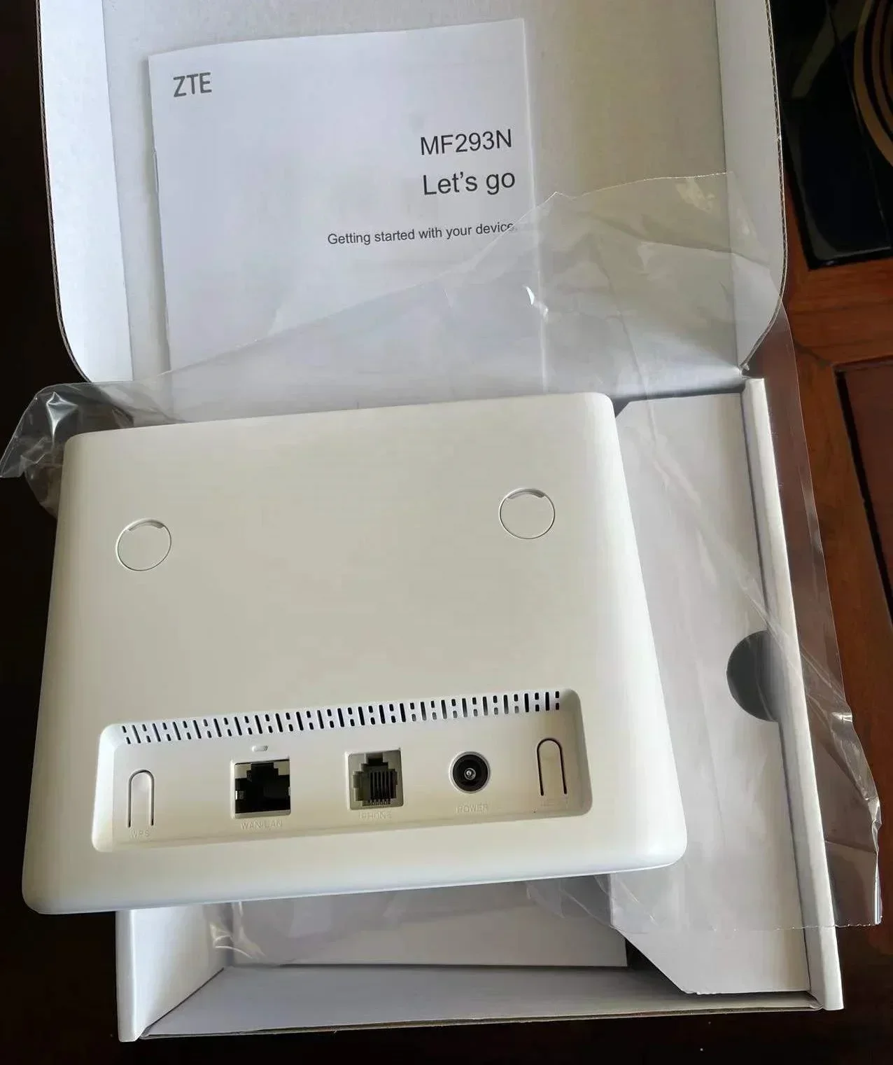 ZTE MF293N 4G LTE موزع إنترنت واي فاي / ZTE MF293N 4G CPE راوتر مع نطاق B1/2/3/5/7/8/20/28/38/40/41