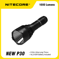 NITECORE NEW P30 Flashlight 1000Lumen XP-L HI V3 LED 8 Working Mode Torch Outdoor Rescue Light beam distane 618M Spotlight