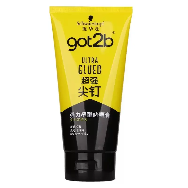 Got2b Glued Spiking Glue 150g big bottle Hair Gel for Strong Hold lace gel Invisible Wig Adhesive Control Gel for Styling