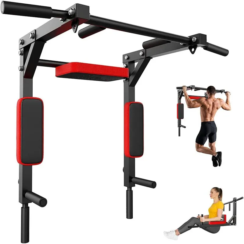 

5 In 1 Pull Up Bar Parallel Bars Multi Functional Wall Mounted Up Bar For Bodybuilding Gym Fitness 1