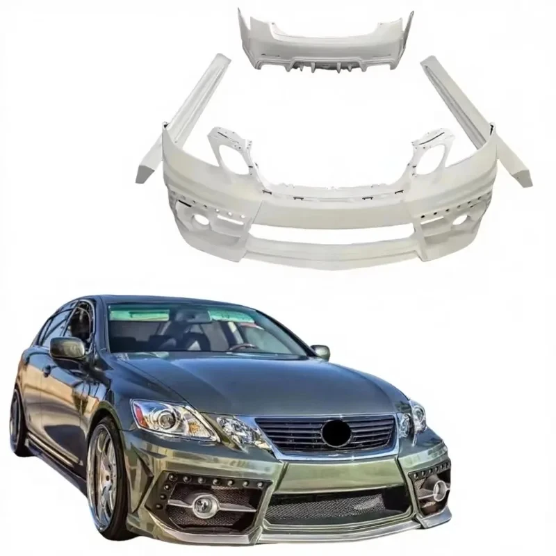 For Lexus GS Is Modified to Surround the JD Model Body Kit Front Rear Bumper Side Skirt Car Parts