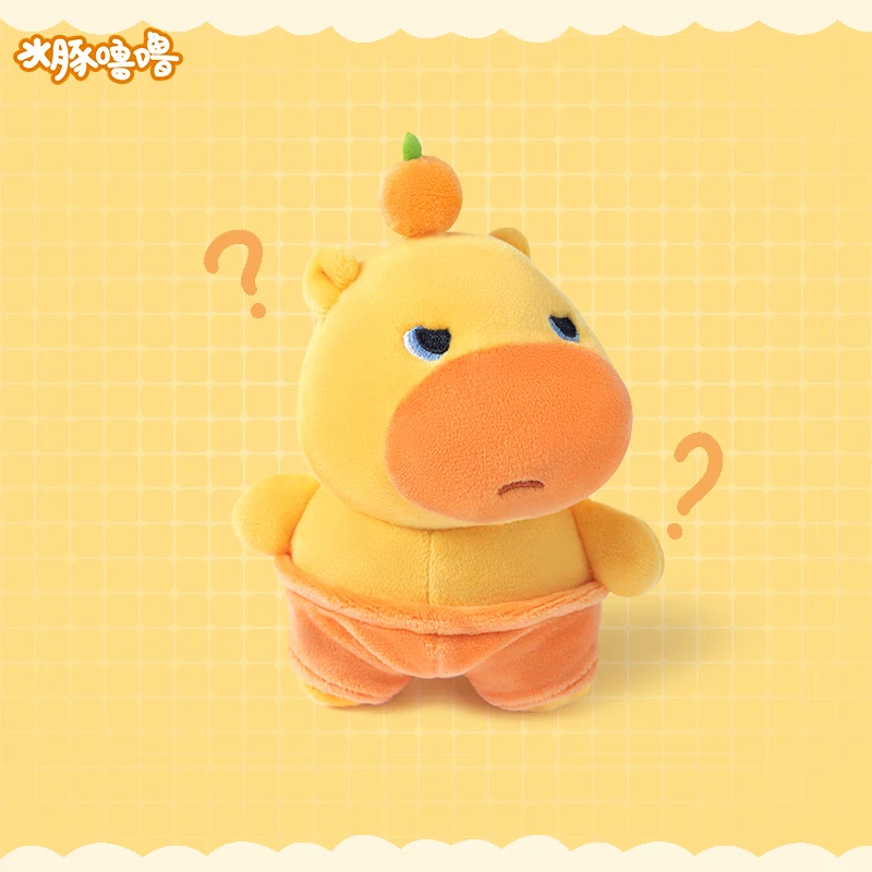 Capylulu Capybara Plush Doll Pendant Backpack Keychain Pendant Cute Doll Gift for Girlfriend, Friend, Daily Gift, Birthday Gift