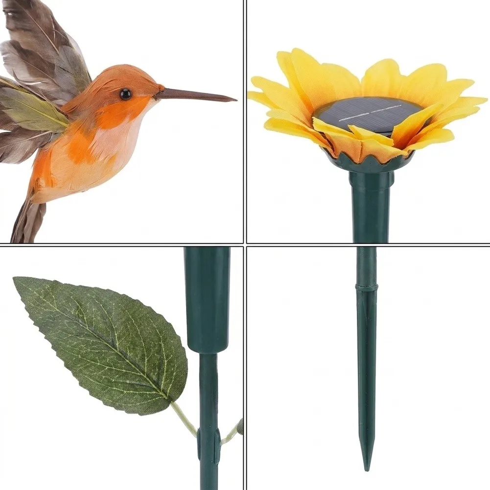 For Garden Patio Decor for Solar Garden Stakes For Outdoor Environment Dynamic Visual Display Solar Powered Motion