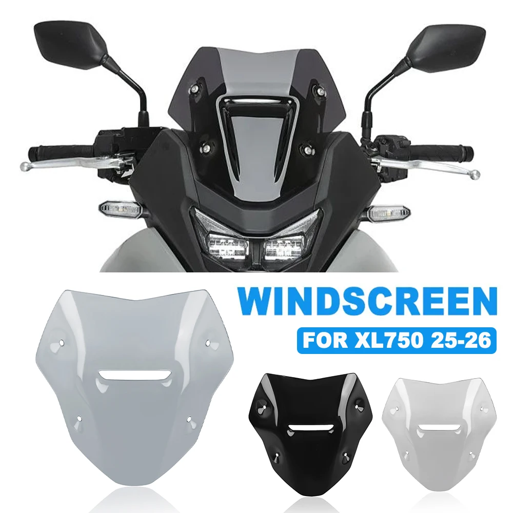 

For Honda XL750 XL 750 TRANSALP 2025 2026 Motorcycle Sport Windshield Windscreen Front Fairing Wind Deflector Accessories