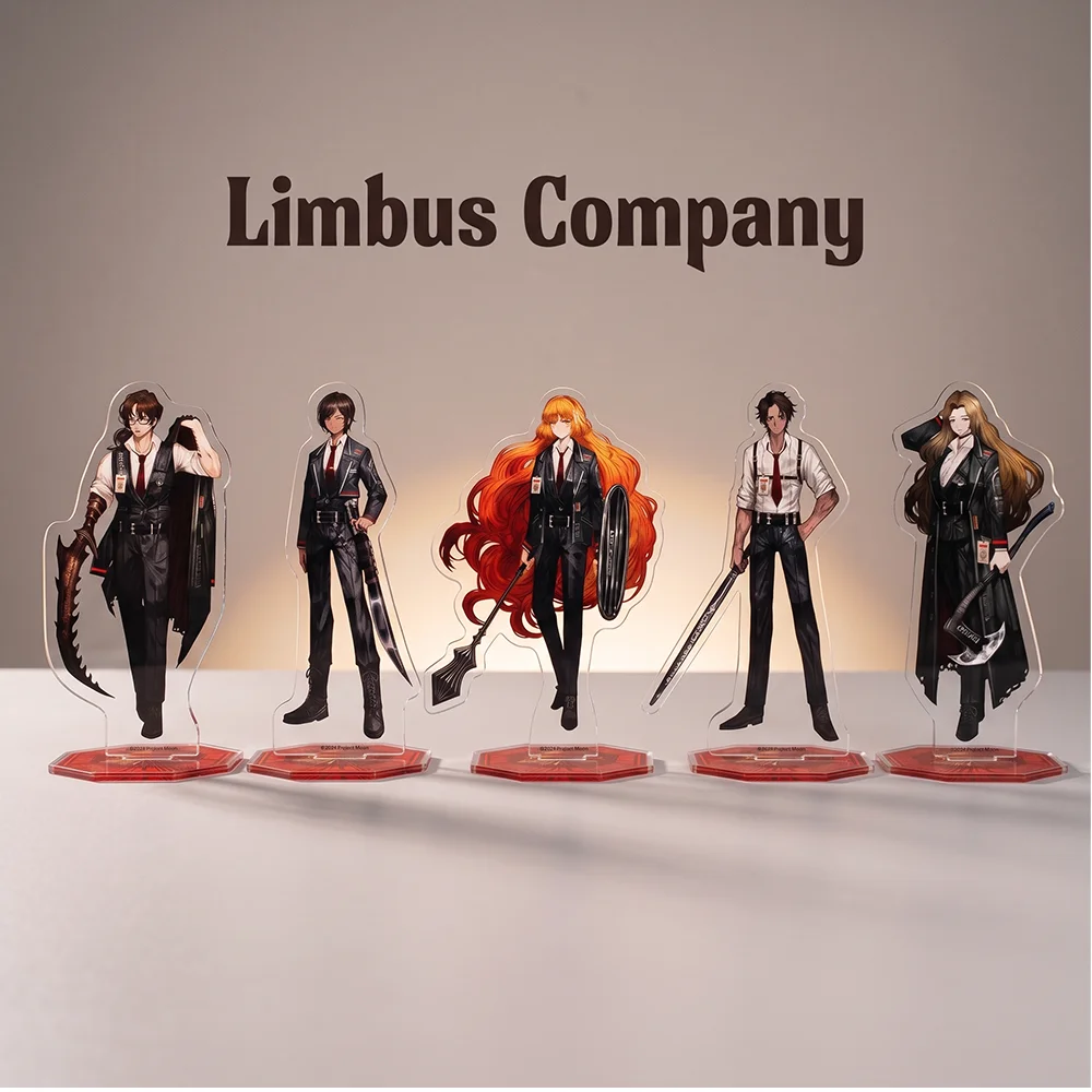Game Limbus Company Dante Yi Sang Ishmael 15CM Acrylic Stand Keychain 2026 New Anime Stand DESK DECOR COLLECTIBLE GIFT