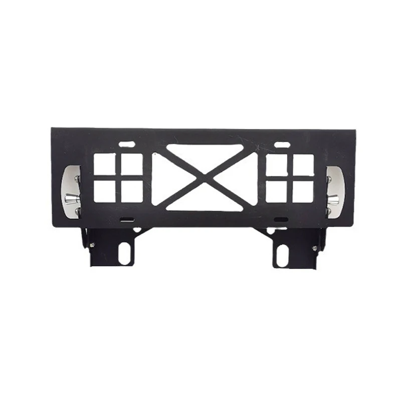 Держатель номерного знака для лебедки, передняя рамка номерного знака, держатель номерного знака для Jeep Wrangler Prado, внедорожная модификация грузовика