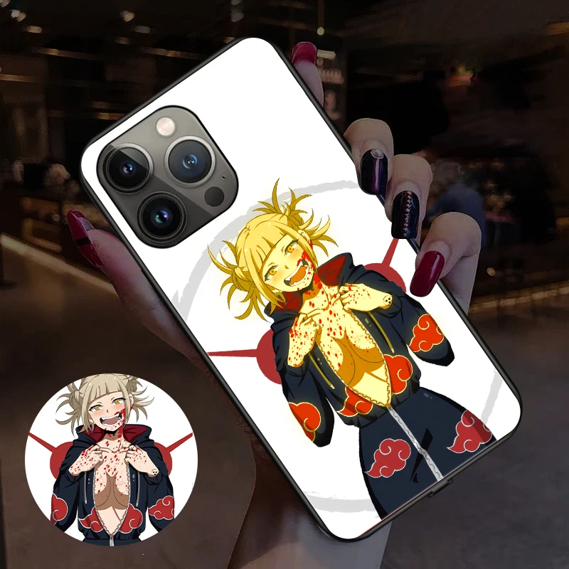 

Anime Character Charming Girls LED Light Special Luminous Mobile Phone Case Protective Cover For Iphone12 Pro Max Mini Shells