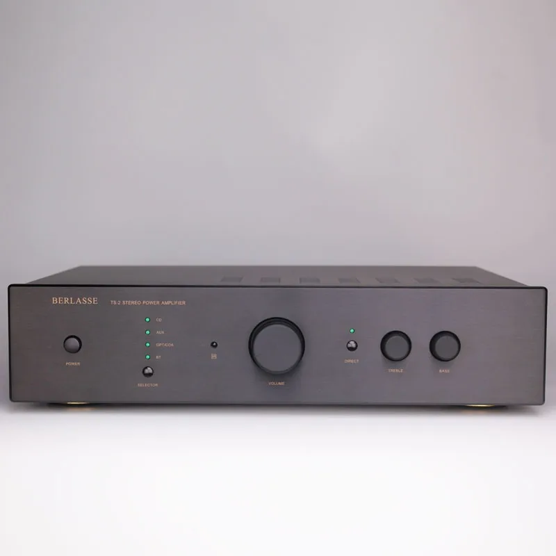 TS-2 C5200 A1943 Tube 200W*2 2.0 Channel Stereo Bluetooth 5.0 Remote Control Hifi Home Audio Amplifier