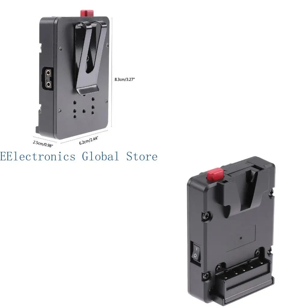 462B Mini for Nano V-Lock Mount Battery Power Supply Plate Adapter with D-tap Pocket