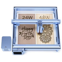 IKier K1 Pro Max 48W/24W Power Switching Laser Engraving and Cutting Machine Dual Gear Laser Super Fast 900mm/s