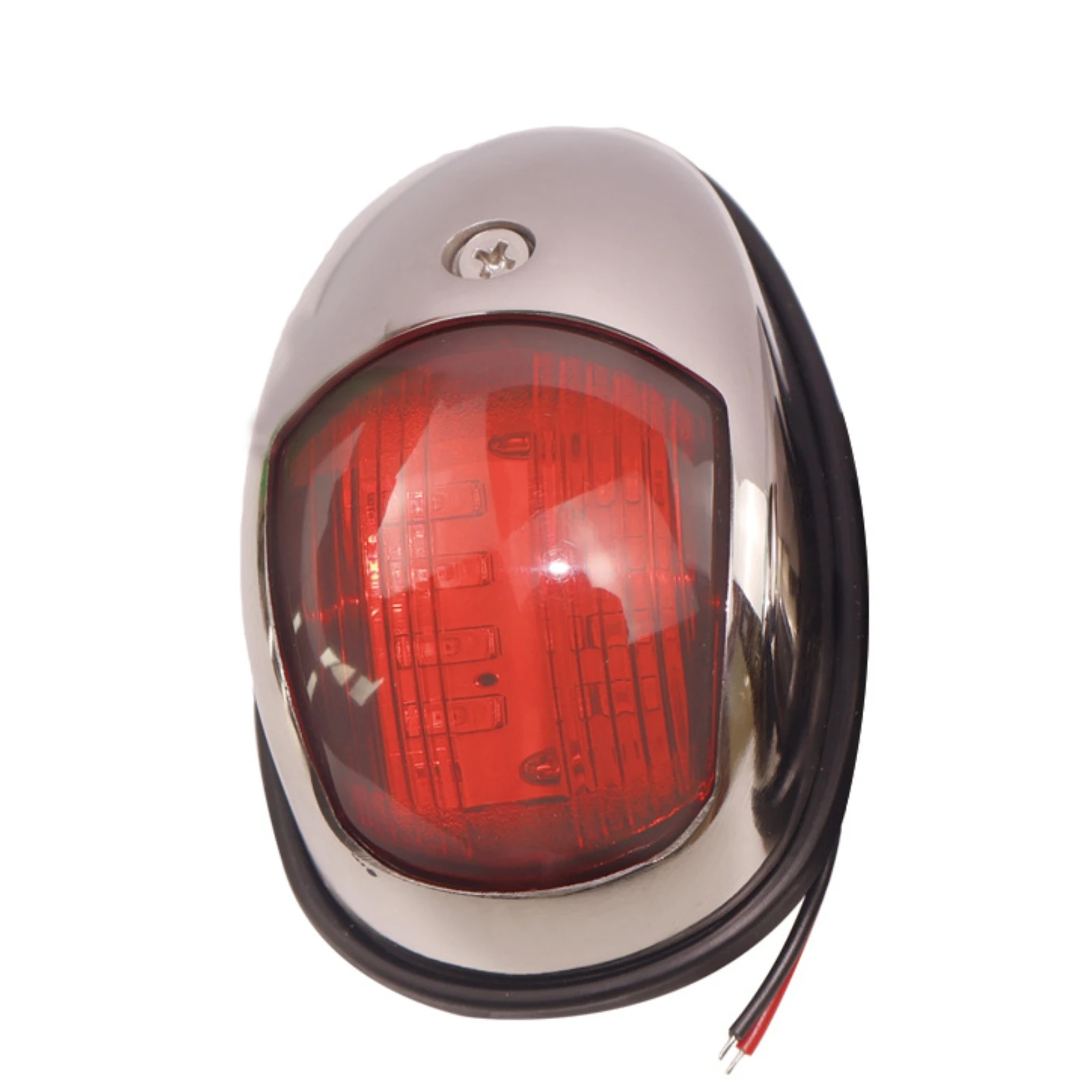 2 Pieces LED Navigation Light Corrosion-Resistant Marine LED Navigation Light with Stainless Steel Housing Slim Bright view 5