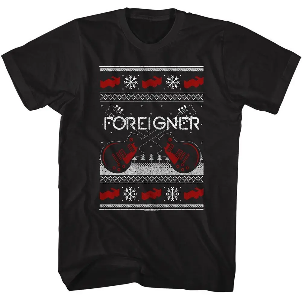 

Foreigner Christmas Sweater Music Shirt