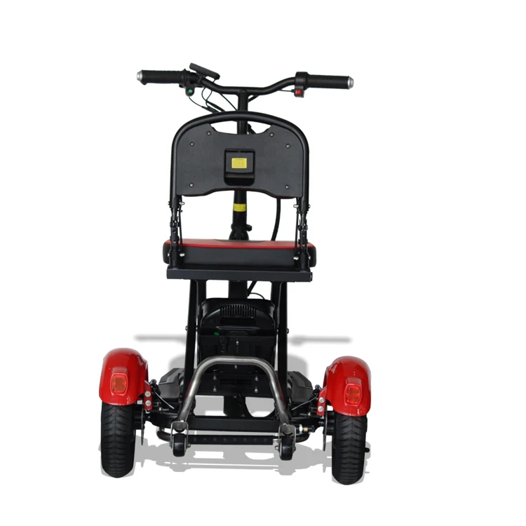 

48v 300w Dual Motor High Power 20km/h Mobility Scooter 3 Wheel Electric Scooter Elderly Tricycle Scooter custom