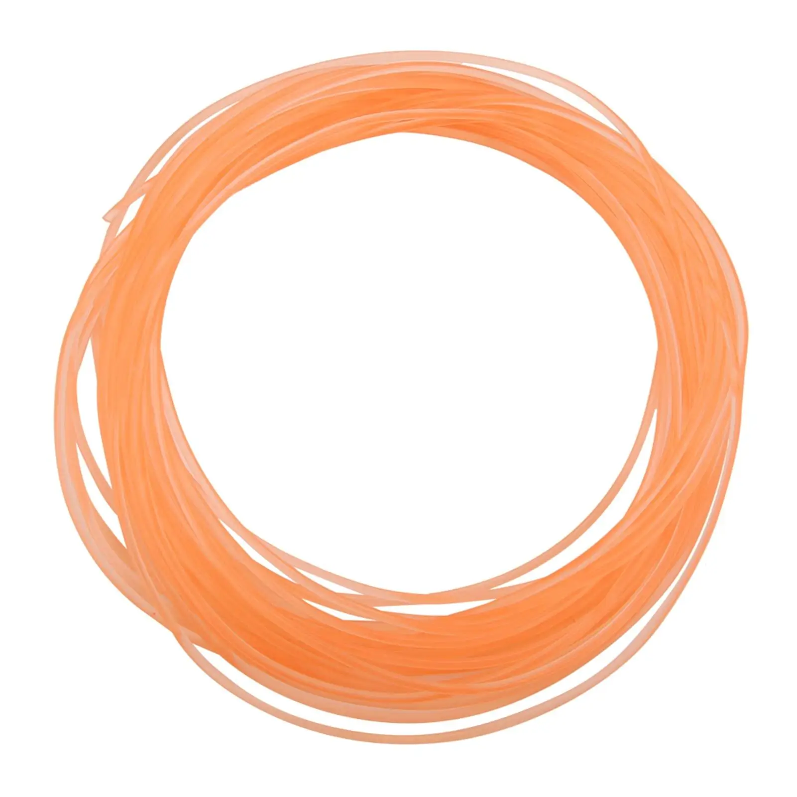 

Orange Smooth PU Polyurethane Round for drive Transmission Belt 4mm 10m Durable Flexible Industrial Use