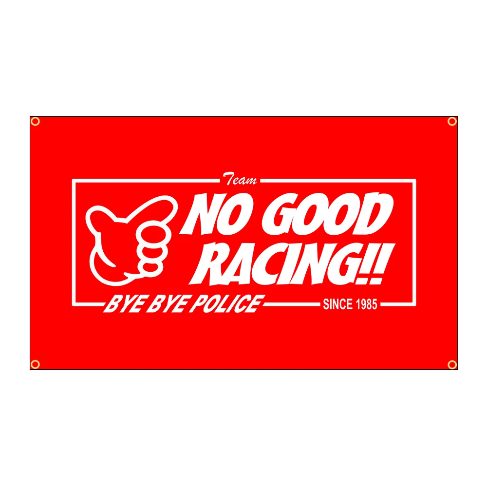 90x150cm No Good Racing Jdm Street Japan Touge Flag