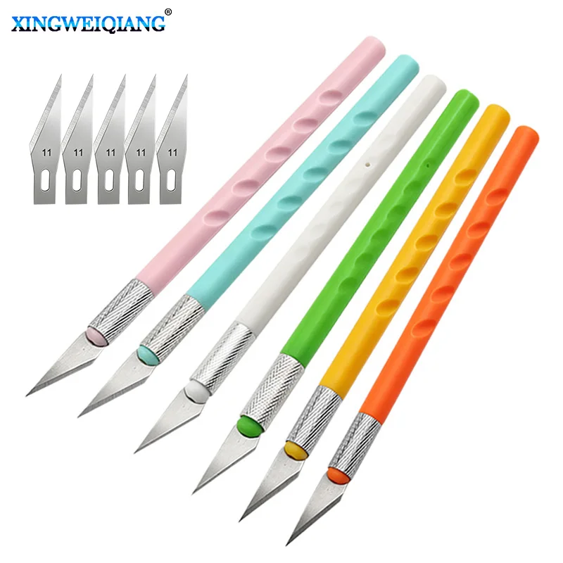 Art Carving Pen Knife Trimming Carving Knife Suitable for Handmade Production Paper Cutting and Mobile Phone Film Carving Set