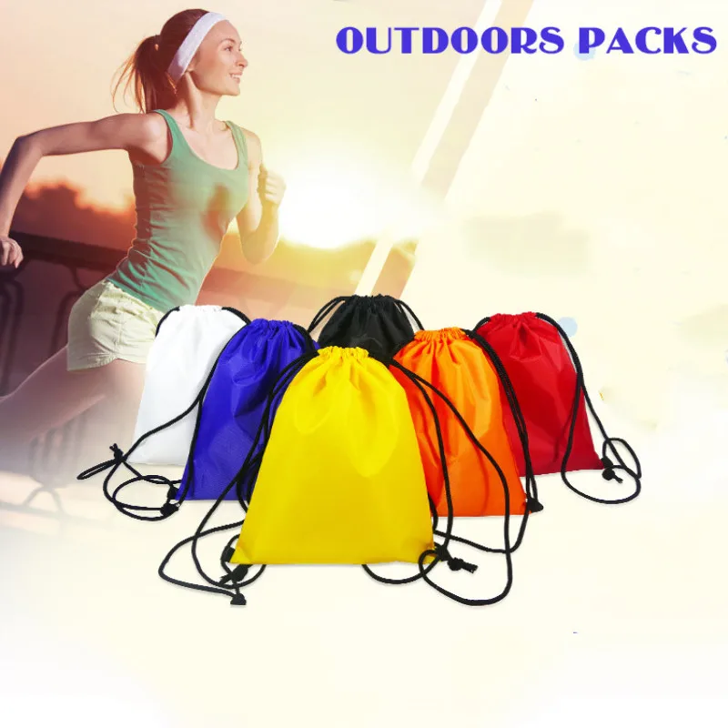 

Drawstring Bags Toiletry Bag Waterproof Package Travel Clothes Luggage Shoe Pocket Storage Organize Bag Polyester Draw Pocket